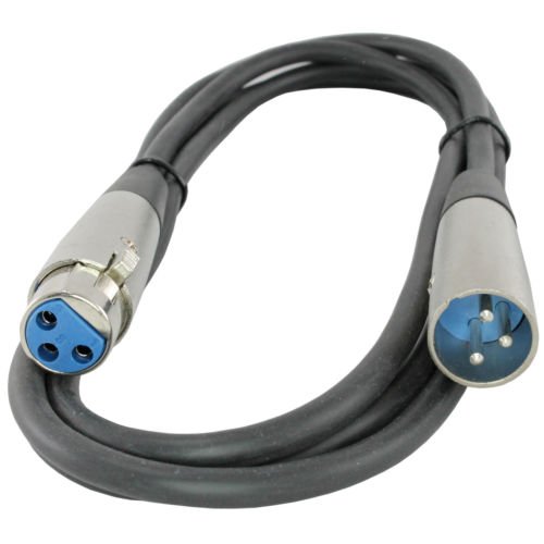 ZaZaTool - 12 pack 3ft XLR pin male to female shielded audio mic microphone cable