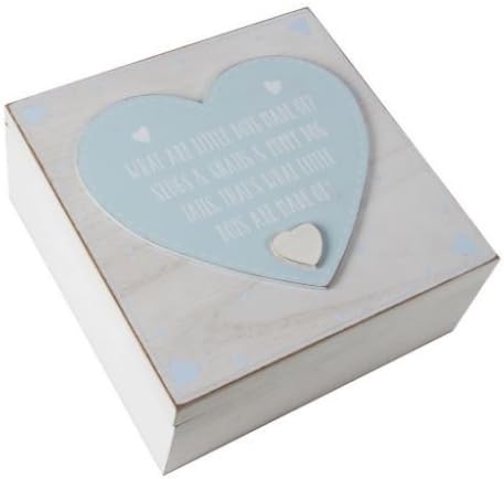 Petit Cheri Keepsake Box - What Little Boys Are Made Of - 24cm - CG1308B