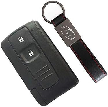 Coque Clé Yaris Auris Prius Boutons Caoutchouc Clé Voiture Toyota - Compatible Auris, Corolla, Yaris - Remplacement Facile Kit Réparation Clé Voiture Plug Play