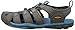 KEEN Women's Clearwater CNX Sandal,Gargoyle/Norse Blue,9 M US