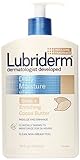 Lubriderm Daily Moisture Lotion with Shea and Cocoa Butter, 16 Ounce (Pack Of 3)