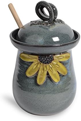 Black Eyed Susan Honey Pot