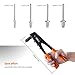 TACKLIFE Pop Rivet Gun, River Gun with 40Pcs Metal Rivets, 4 Replaceable Nozzles for Metal, Wood and Plastic - HHR1A