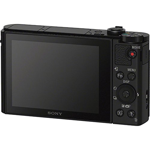 Sony-Cyber-Shot-DSC-HX90VB-DSC-HX90V-DSC-HX90-DSCHX90B-HX90-Digital-Camera-Black-64GB-Bundle-includes-Screen-protectors-carrying-case-64GB-memory-card-card-reader-mini-tripod-battery-HDMI-cable-and-Be