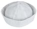 Adult White Sailor Hats - 6 Pack