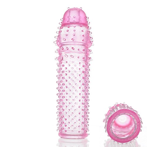 Gydoxy(TM)Pink 5 Inch Penis Sleeve ,Penis Enlargers , Penis Extender, Sleeve Penis increase Reusable Delay Condoms,sex toys
