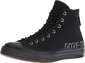 Image of Converse Men's Chuck 70 Goretex Waterproof High Top Sneakers, Black, 8 M US