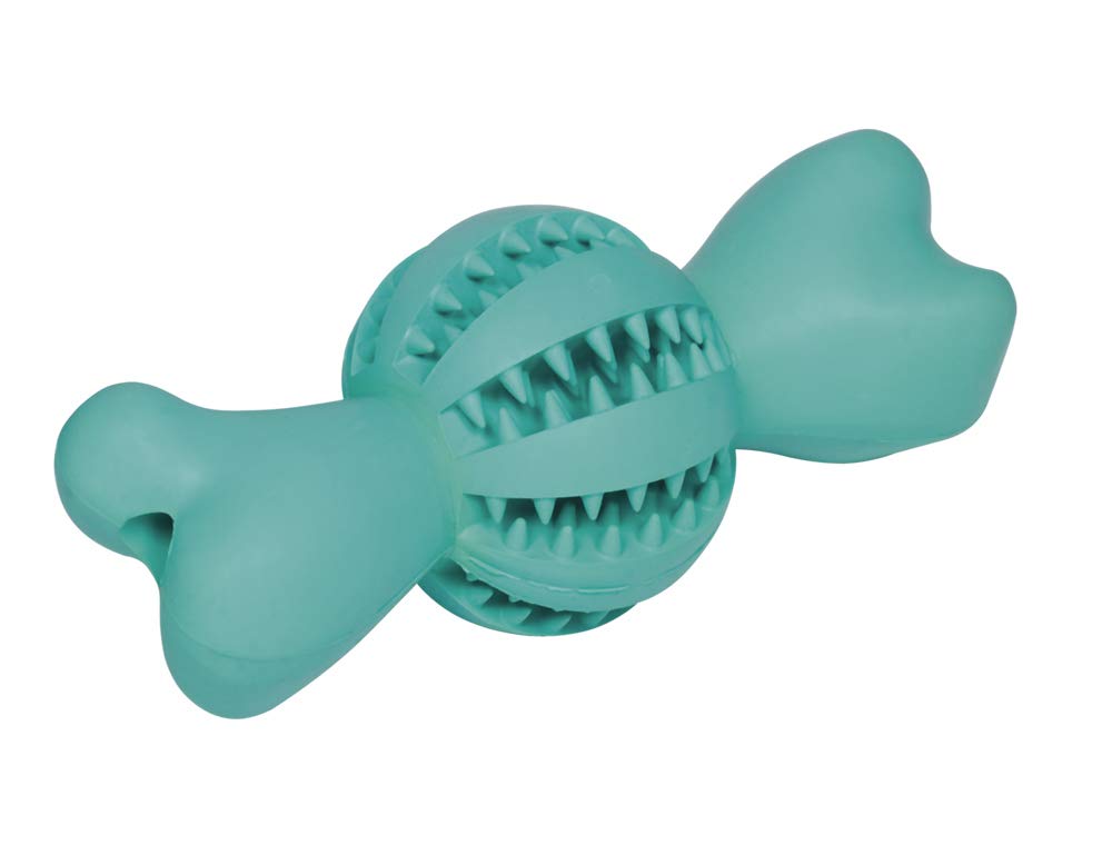Nobby Solid rubber ball with bone DENTAL LINE 18 cm