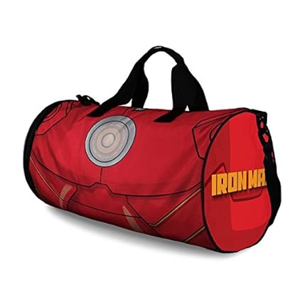Iron Man: Arc Reactor 20 L Gym Sports Duffel Bag for Men, Women, Boys and Girls