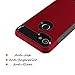 Dailylux Google Pixel 2 XL Case, [Carbon Fiber] Slim Fit Heavy Duty Dual Layer Anti-Scratches Protective Hybrid Armor Defender Case for Google Pixel 2 XL Phone-Red