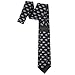 MENDEPOT Rhinoceros Necktie With Box Microfiber Jacquard Rhino Pattern Men Wedding Suit Accessory Gift Tie