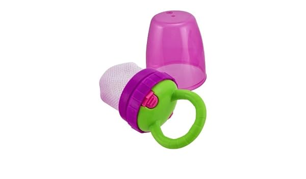 Amazon Com Sassy Teething Feeder Pink Baby Food Storage