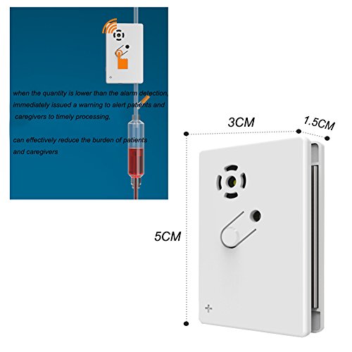 Tmat IV Monitoring Alert,IV Poles Alarm System,IV Drips Finished-Automatic Give Out The Alarm for Caregiver Doctor Nurse Patient - Thumbnail 3