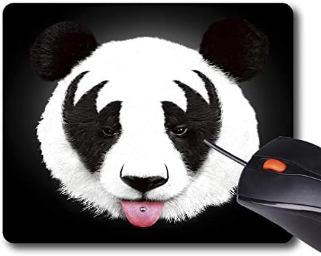 Robert Farkas - Kiss Of A Panda - Non-Slip Rubber Mousepad Gaming Mouse Pad