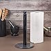Creative Home Deluxe Natural Black Marble Upright Paper Towel Holder Kitchen Towel Dispenser