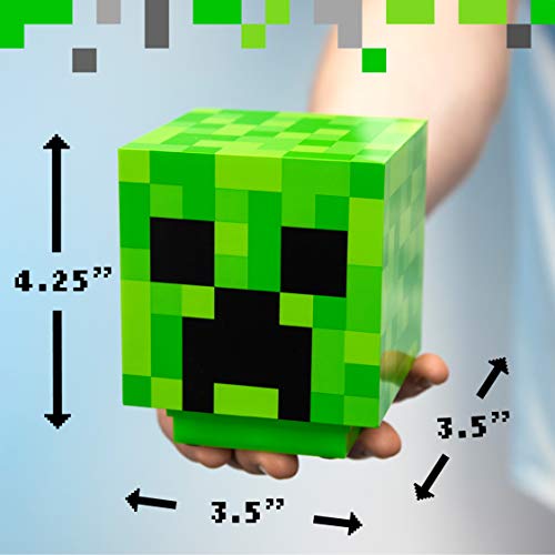 Minecraft Creeper Light with Official Creeper Sounds, Battery Powered