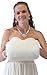 Tion Design Women's Faux Fur Handmuff Large (Adult), Ivory