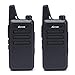 Walkie Talkies LT-316 Outdoor Camping Hiking Hunting Uhf Mini Walkie Talkies 3 Watts Output 5-10 Miles Range Micro USB Charging Amateur Two Way Radio (Pair) (Black) primary