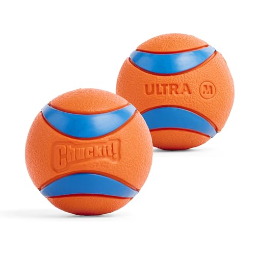 Chuckit! Ultra Balls Medium - Pack of 2 Suitable for all breeds of dog