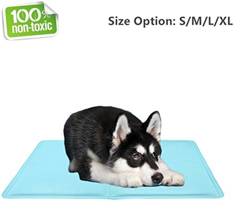 Mainstreet Pet Summer Cooling Ice Freezing Mat, Cushion for Dog Cat, Soft, Large, Non-toxic, Multi-Use, Comfortable, Outdoor, Travel, Beach, Training, Car, Crate, Bed, Easy Maintain, Portable