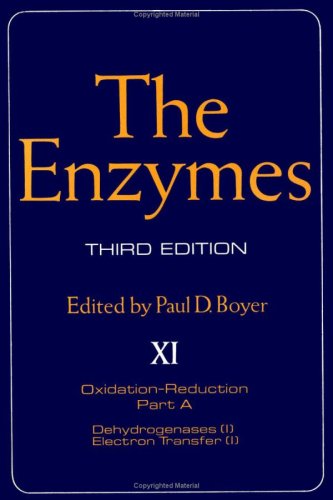 The Enzymes. Volume XI. Third Edition. Part A. Dehydrogenases (I) Electron Transfer (I)