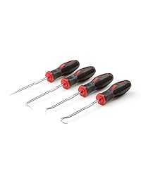 TEKTON 6943 - Juego de púas y ganchos de precisión, 4 piezas
