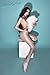 Women's Sexy Open-Crotch High-Waist Lace Pantyhose White 1pc, One Size