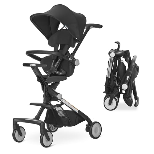 Evolur Velo Rider Higher View Lightweight Compact Stroller for Toddlers, Travel…