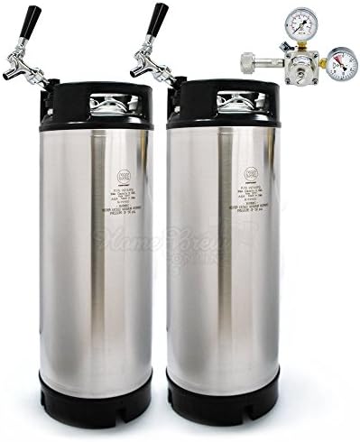 AEB Cornelius Style Keg 19 Litre x 2 - Starter Set Dual Keg Set Up