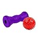 FootSi Pro Theraphy Combo, Foot Roller and Red Spiky Ball - Relieves Plantar Fasciitis, Alleviates Foot Pain & Stress in Minutes Through Trigger Point Release