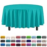 Exquisite 6-Pack Premium Plastic Tablecloth