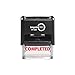 Imprint 360 AS-IMP1037 - Completed w/Signature Line, Heavy Duty Commerical Quality Self-Inking Rubber Stamp, Red Ink, 9/16