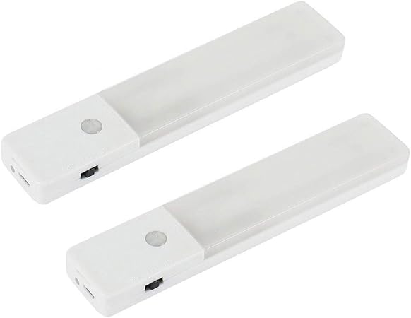 Amazon.com: zeefo Luz LED nocturna 2 unidades, Sensor de ...