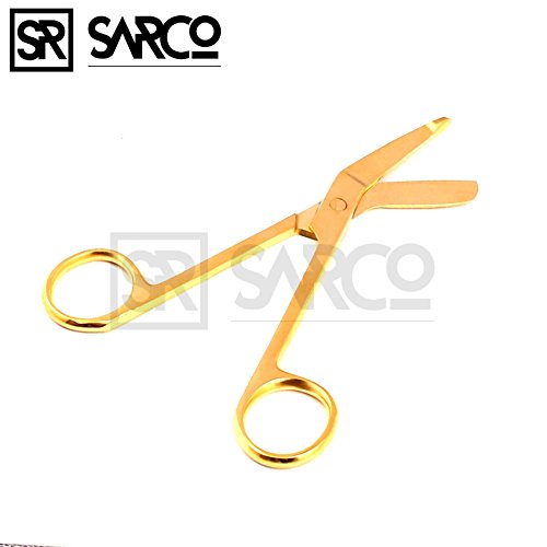 4 SARCO+SCISSORS+HEMOSTAT+STRAIGHT+STAINLESS