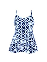 Bañador para dama con espalda cruzada, talla grande