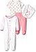 Rene Rofe Baby Baby Girls' 4pc Take-me-Home-Set with Bodysuit, Bib, Pant and Coverall