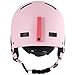 Retrospec Traverse H1 Ski & Snowboard Helmet, Convertible to Bike/Skate, Matte Pink, Medium (55-59cm)
