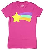Bioworld Disney Gravity Falls Juniors Mabel Rainbow T-Shirt