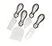 Prodyne K-4-S Stainless Steel Cheese Knives, Set of 4