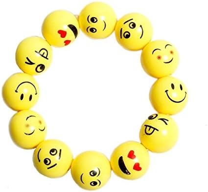Emoticon Bead Bracelet
