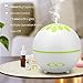 HOMEWEEKS 400ml Essential Oil Diffusers, Aromatherapy Diffusers with 7 Color LED Lights, Remote Control, BPA-Free, Waterless Auto-Off, Ultrasonic Cool Mist Humidifiers for Home Bedroom