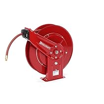 Reelcraft 7650 OLP 3/8-Inch by 50-Feet Spring Driven Hose Reel for Air/Water