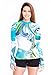 Platinum Sun Women's UPF 30+ Swim Shirt Rash-guard Short / Long Sleeve Swim Top