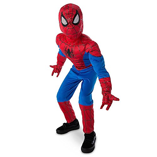 DISNEY STORE MARVEL ULTIMATE SPIDER-MAN LIGHT-UP COSTUME ~ 2016 (4)