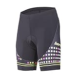 Beroy Cycling Women's Shorts,3D Gel Padded Bike Shorts Women with REFLECTIVE PATTERN (x-large)