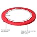 Adjustable Pie Crust Shield, McoMce Pie Weights for Baking, BPA Free Pie Ring, Durable & Reusable Pie Edge Protector, 100% Food Grade Silicone 2 Pack of Pie Protector Shield ( Red )