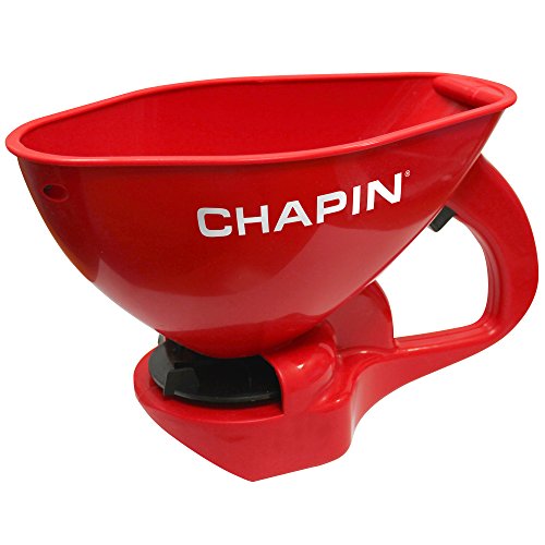 Chapin 84150A 1.5-Liter All Season Poly Hand Crank Spreader For Seeds, Fertilizer, Salt and Ice Melt