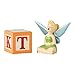 Enesco Disney Peter Pan” Tinker Bell Ceramic Salt and Pepper Shakers, 4.5