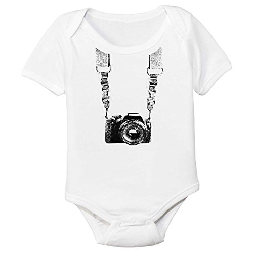 The Spunky Stork Baby Girls Boys Photographer Organic Newborn Camera Bodysuit