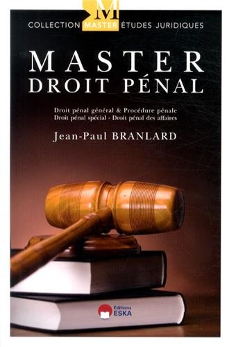Master droit pénal